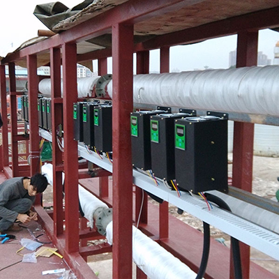 Aquecimento por indução para sistemas de tratamento de gases de combustão