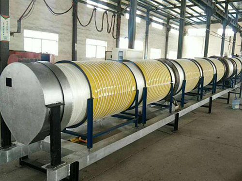 Aquecimento por indução para secadores rotatórios