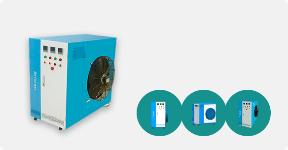 Gerador de ar quente de aquecimento por indução