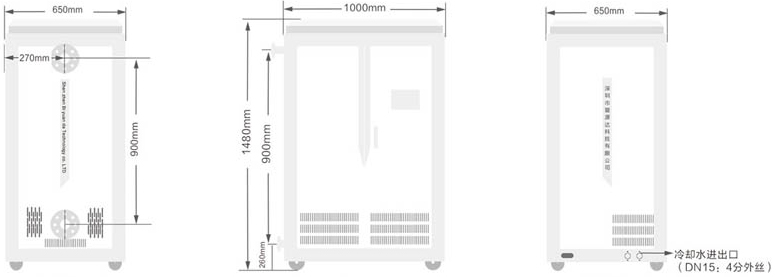 Caldeira do aquecimento central por indução 60-360 Kw
